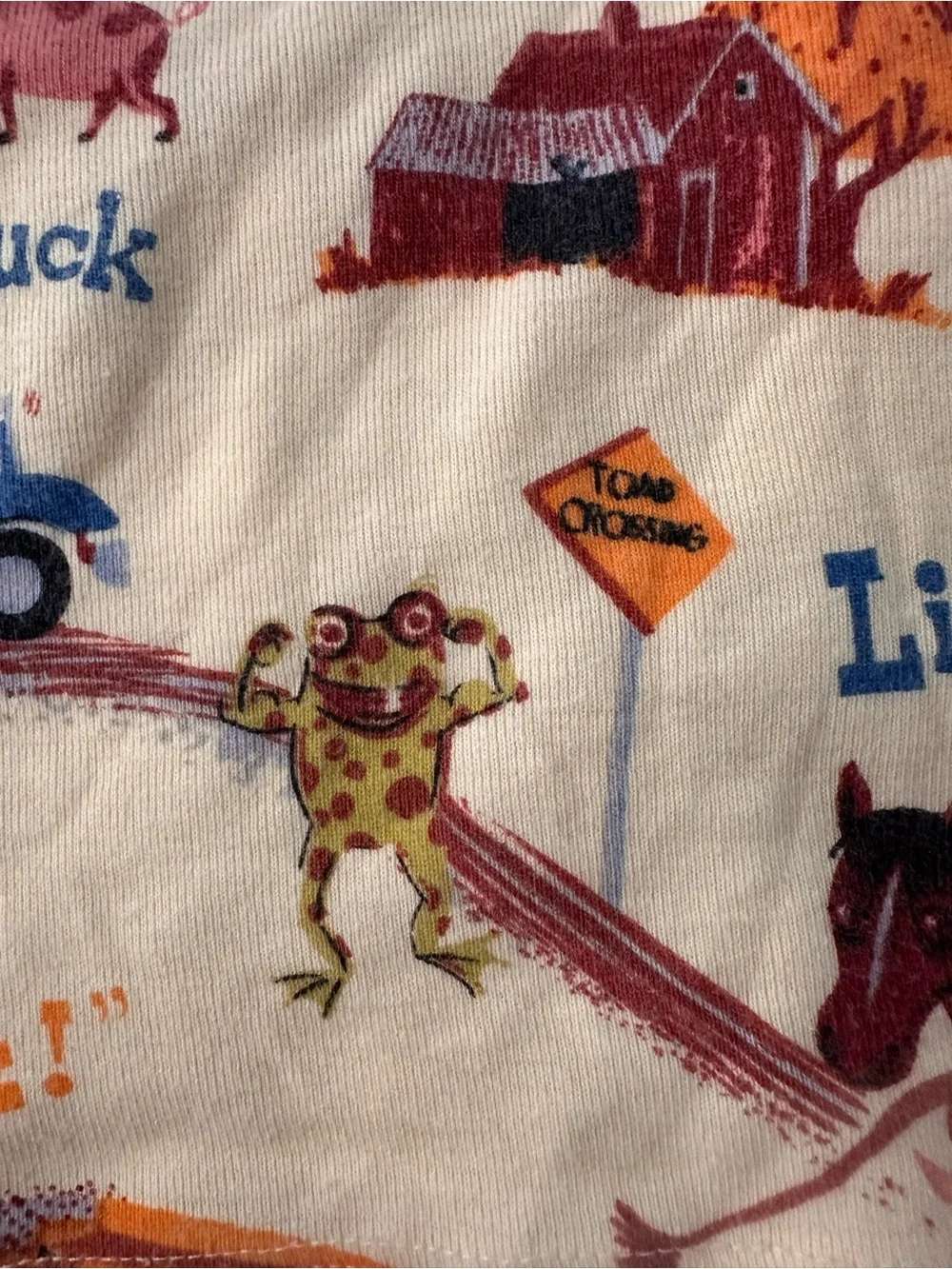 Little Blue Truck Character Pajamas